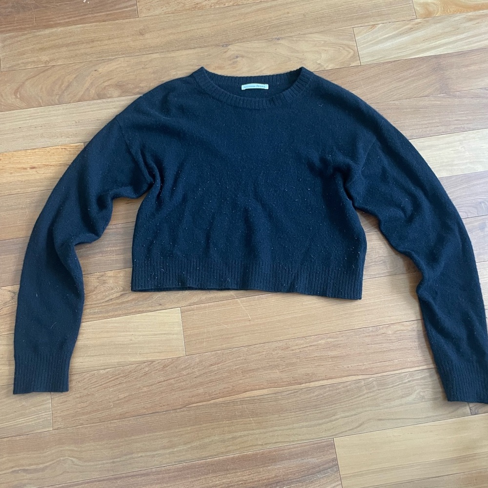 Reformation Cashmere Cropped Sweater